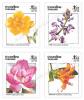 New Year 1990 Postage Stamps - Flowers