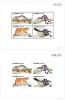 Wildlife (5th series) Perforated and Imperforated Souvenir Sheets (Matched Number) - Wild Animals