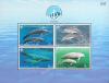 International Year of the Ocean 1998 Souvenir Sheet - Whales, Dolphins, Manatees