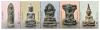 Phra Yod Khunphol Postage Stamps [Vanished & Embossed]