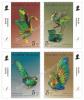 (ชุดที่ 2) แสตมป์ที่ระลึกงานแสดงตราไปรษณียากรภาคพื้นเอเชีย ครั้งที่ 20 - ภาพงานหัตถกรรมจากปีกแมลงทับ