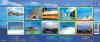Tourist Spot Definitive Stamps - Seasides (4th Printing)