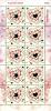 Symbol of Love 2014 Postage Stamps Full Sheet - [Perfumed Stamps with perforated design in 'ILY' sign and in a heart]