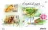 Amphibians Souvenir Sheet - Frog Species [Spot UV on the Frogs]