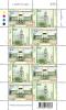 Thailand - Macao, China Joint Issue Postage Stamps Full Sheet of 5 Sets - General Post Office Building of Thailand and Macau