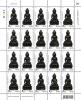 Phra Kring Chinabanchorn, Luang Pu Tim, Wat Laharnrai Postage Stamp Full Sheet [Emboss]