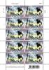 National Day Commemorative Stamp Full Sheet [Partly gold foil stamping]