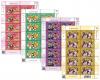 Thai Heritage Conservation Day 2023 Commemorative Stamps Full Sheet Set - Songkran Festival
